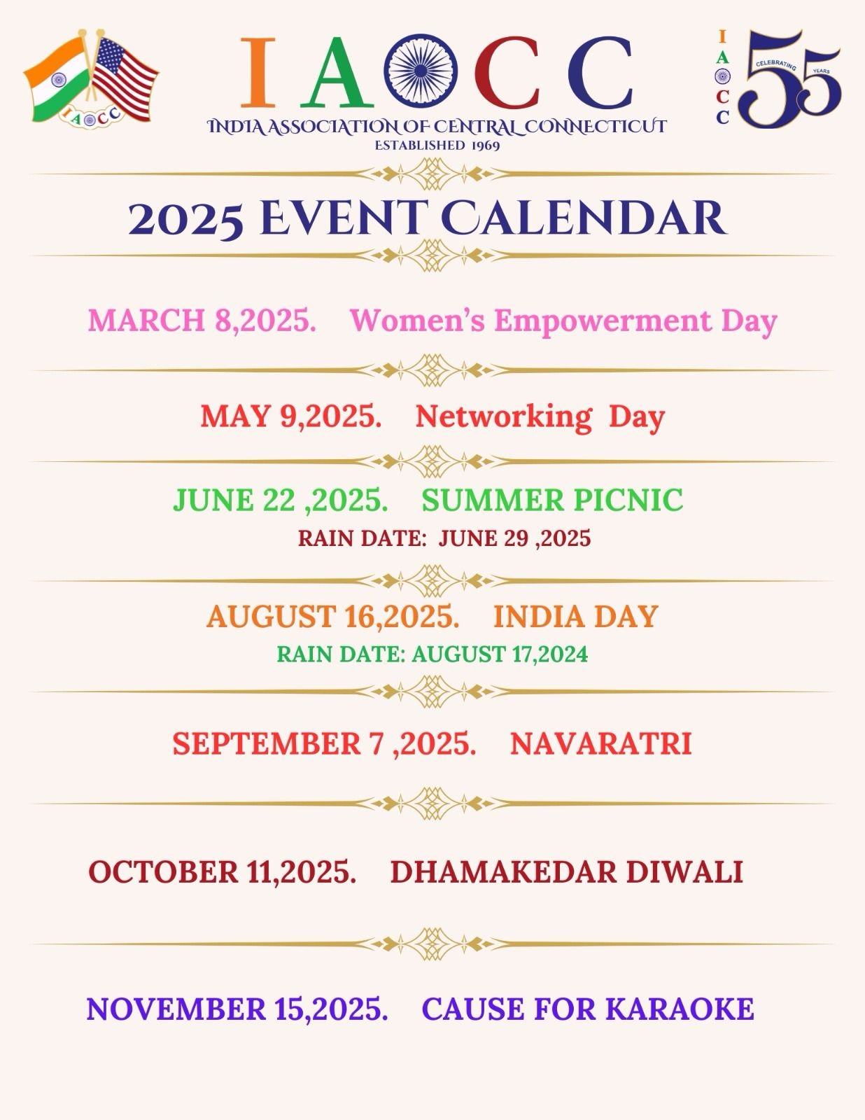 Read more about the article IAOCC 2025 Events date