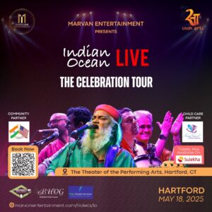 Read more about the article India Ocean Live [Hartford, CT] – Celebration Tour