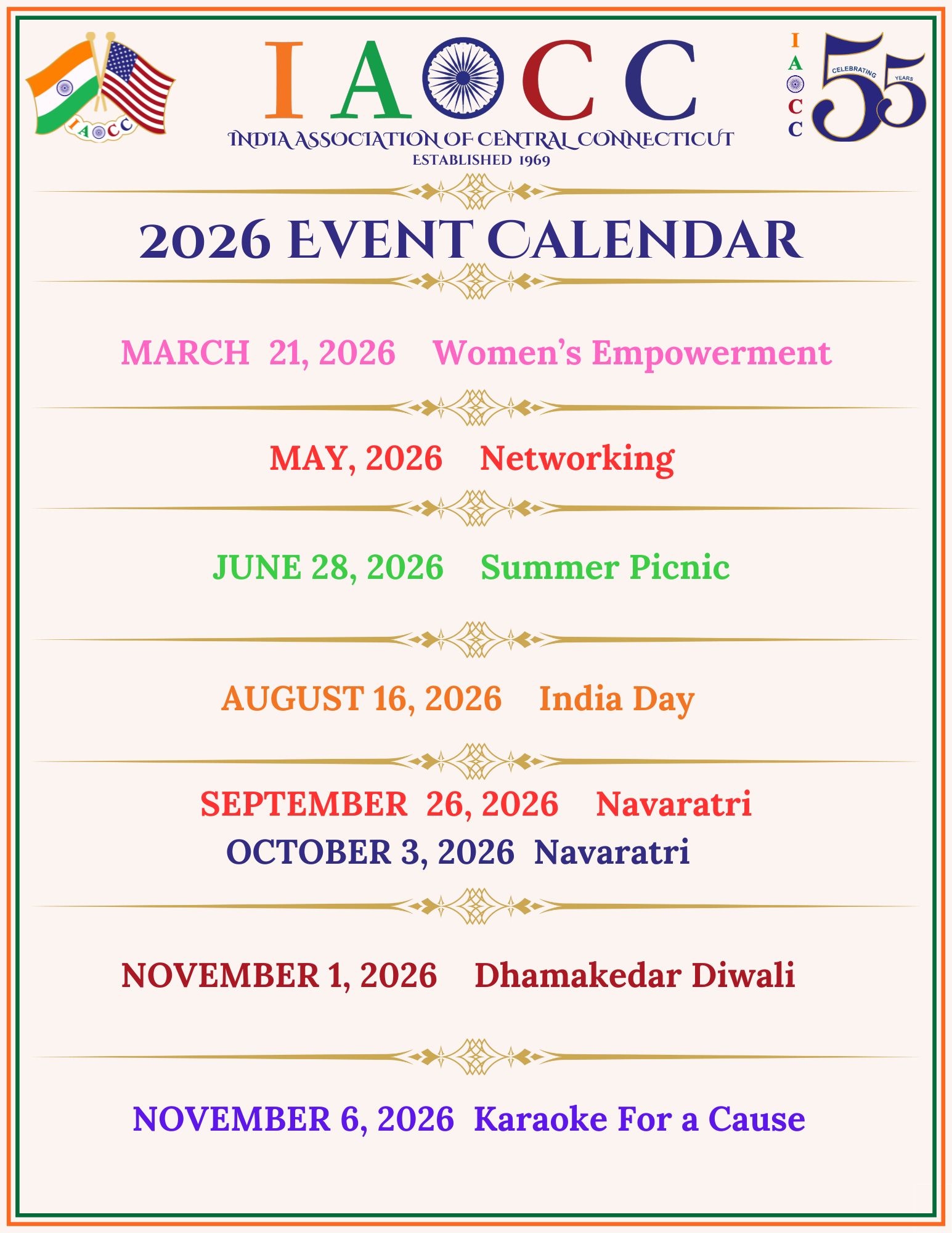 You are currently viewing IAOCC 2026 Events date